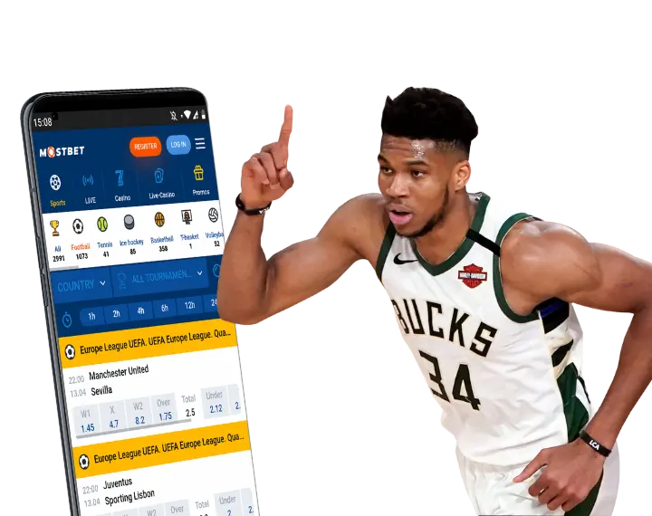 Платформа для ставок Мостбет в мобильном приложении